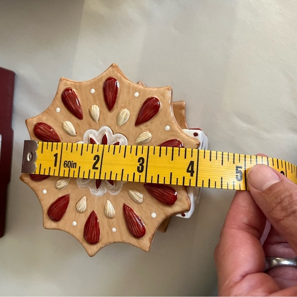 Villeroy&Boch Star Candle Holders Ginger Fancy Boxed - Picture 9 of 13